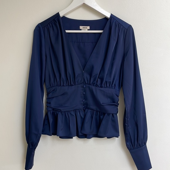 NEW Jason Wu Blue Blouse. Size S. - Picture 4 of 5